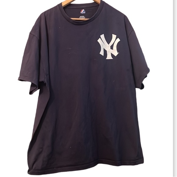 MAJESTIC Yankee Vtg T-Shirt #62 Sz 2X Chamberlain 90s - Picture 1 of 9